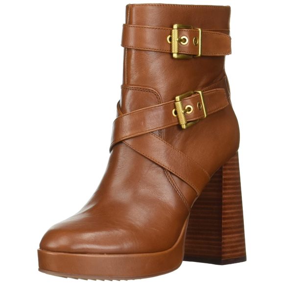 Vince Camuto Women's Coliana Platform Bootie Ankle Boot, Whiskey, 11 - Picture 1 of 1